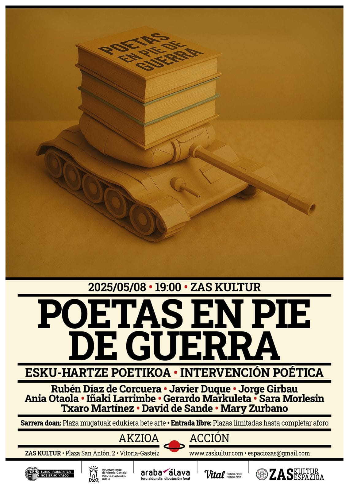 Poetas en pie de guerra