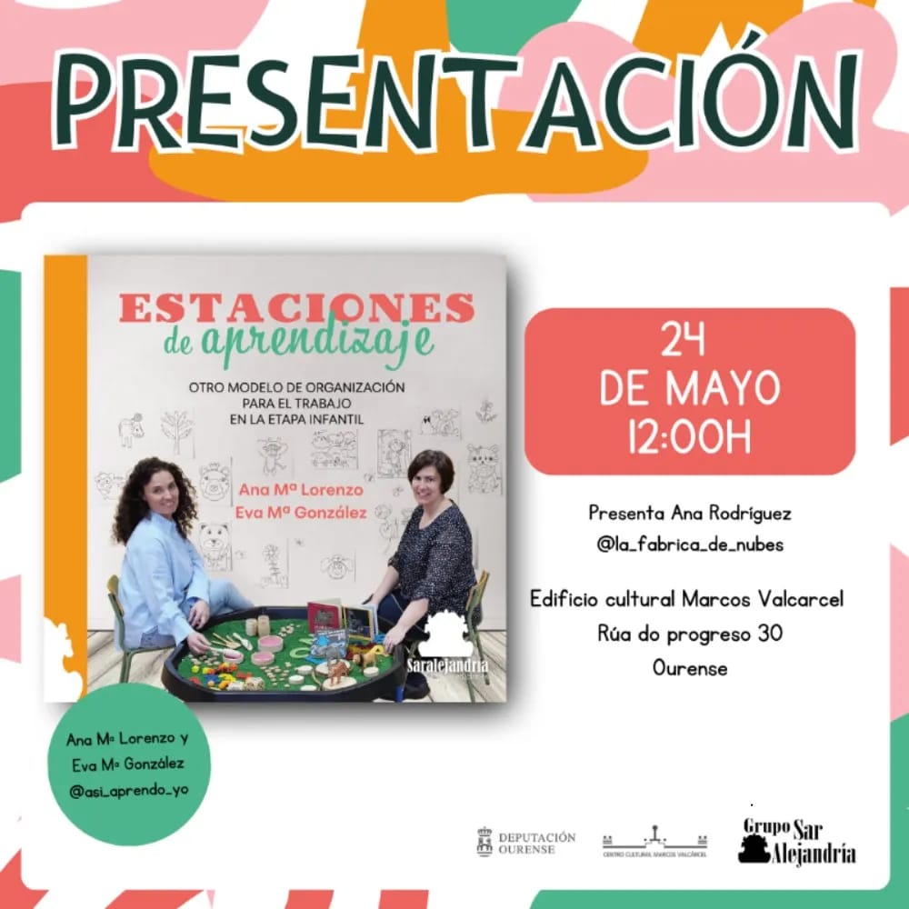 Presentación del libro "Estaciones de aprendizaje"
