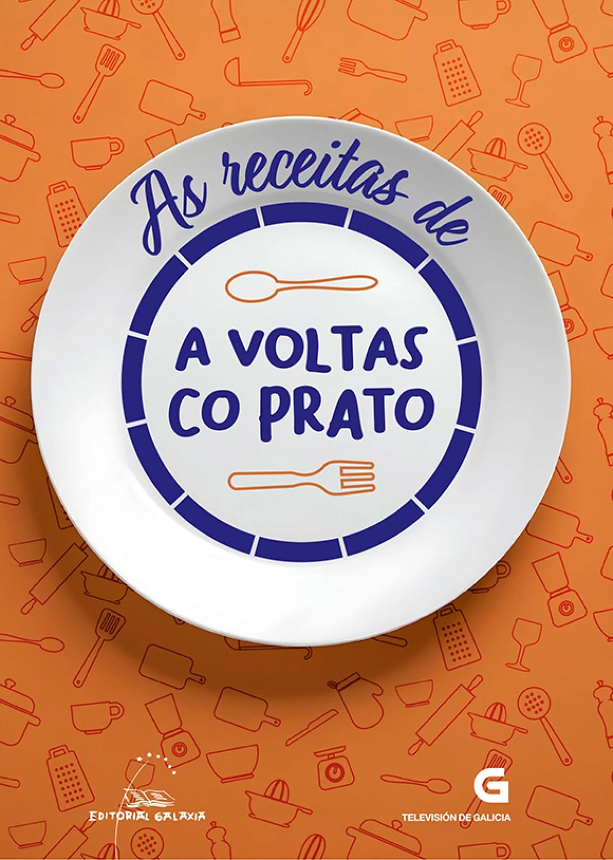 Firma del libro "As receitas de A voltas co prato"
