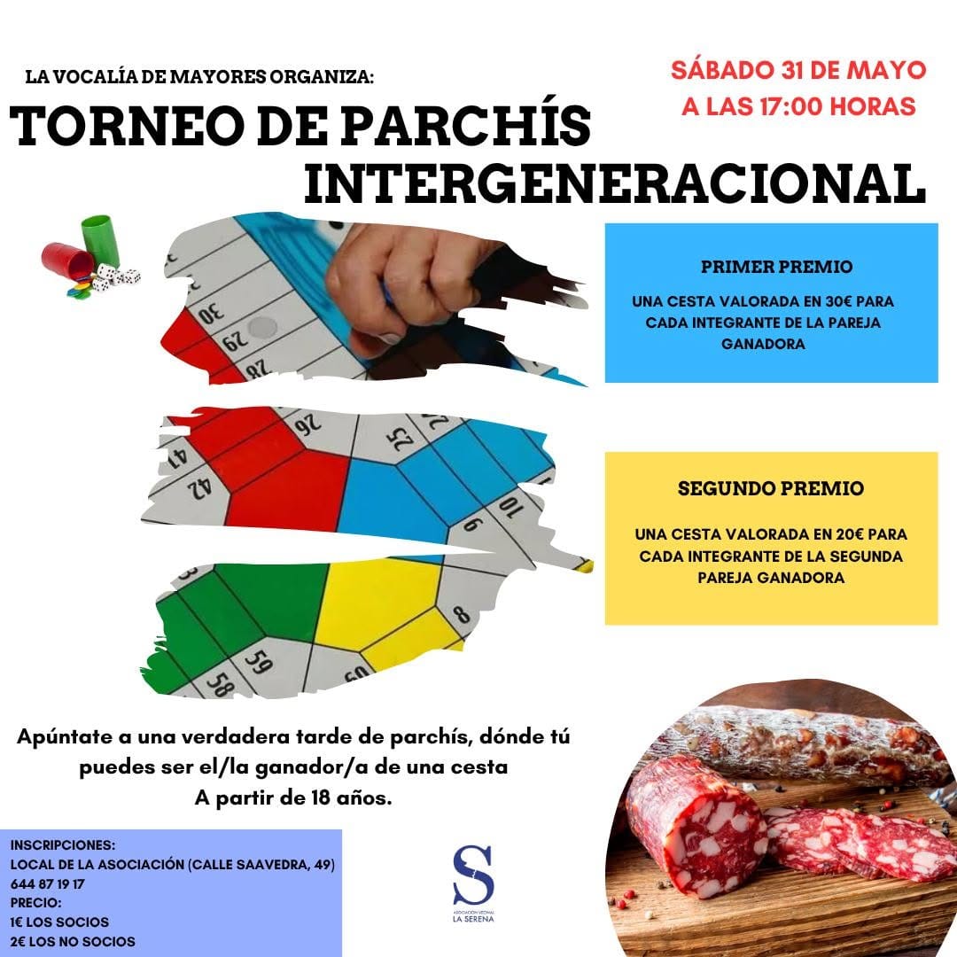 Torneo de Parchís Intergeneracional