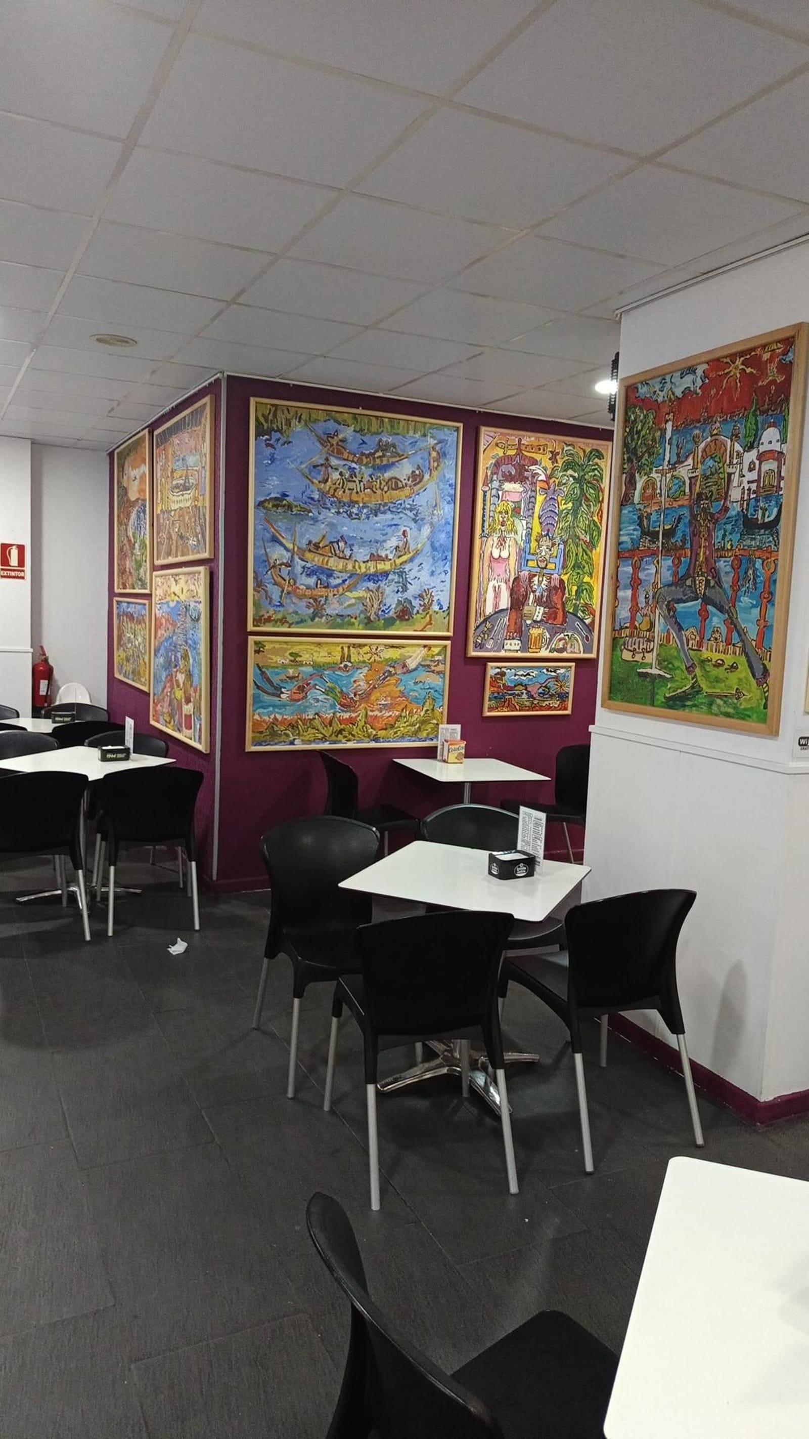 Exposición de pintura de Ángel Lara