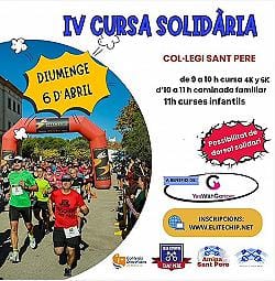 IV Cursa Popular Solidaria Col·legi Sant Pere