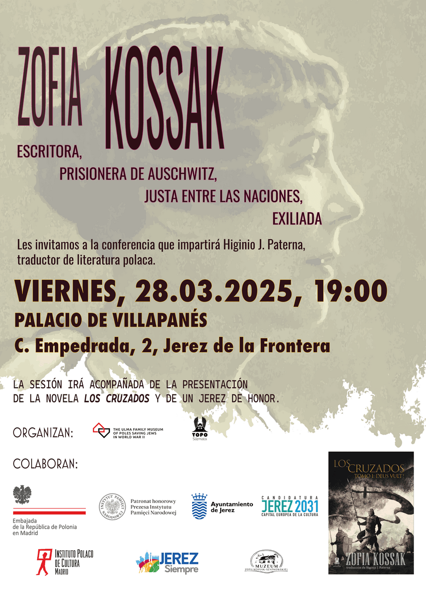 Conferencia y presentación de la novela Los Cruzados