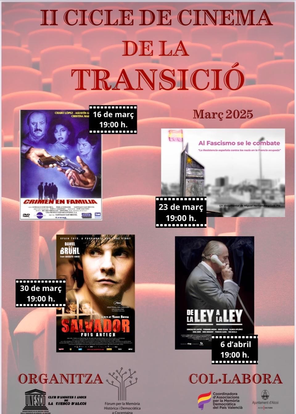 Cicle de Cinema de la Transició: «De la Ley a la Ley»