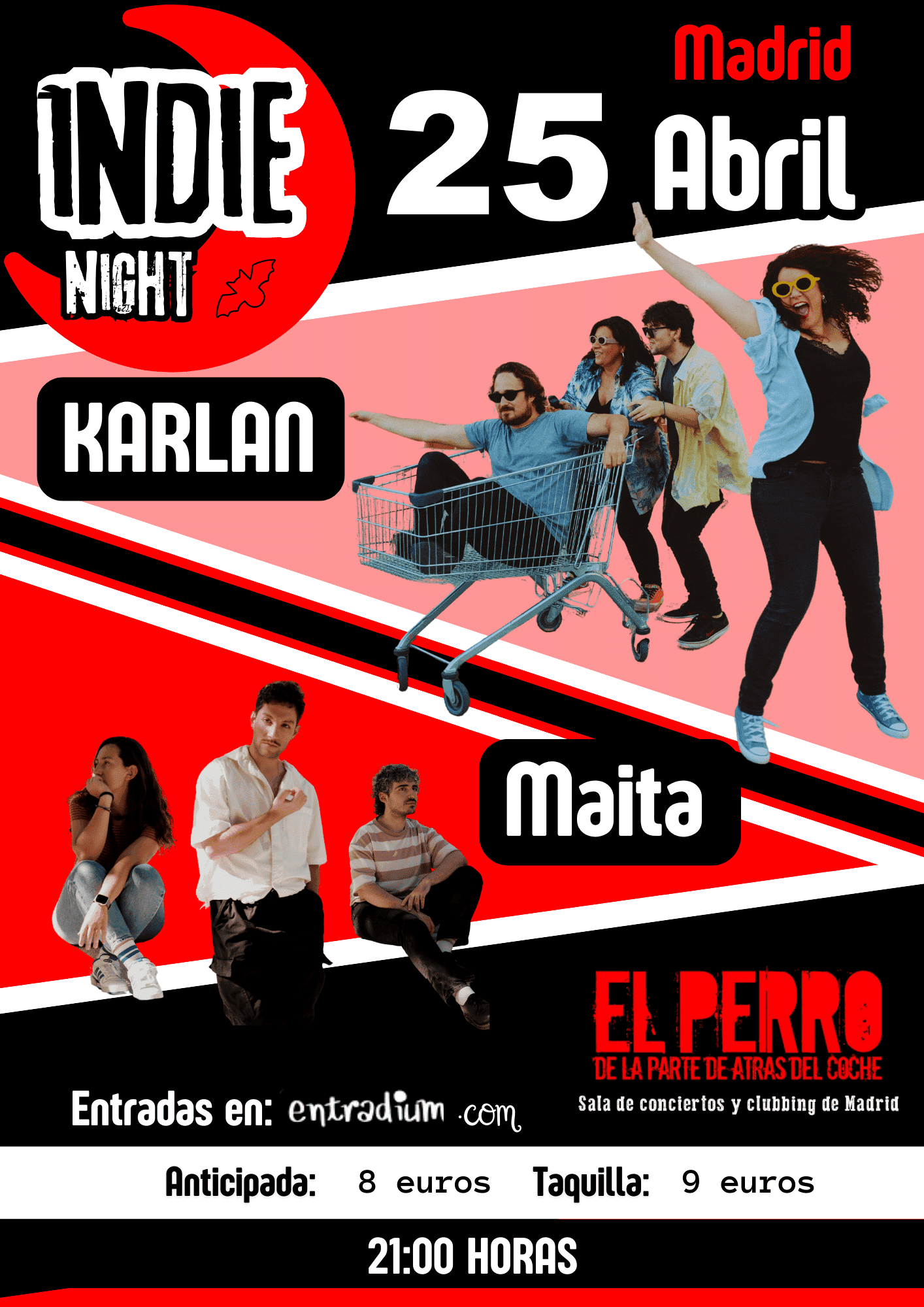 INDIE NIGHT MADRID: KARLAN + MAITA