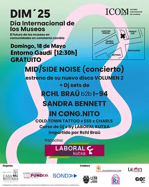 Día internacional de los museos. Museo Casa Botines Gaudí (entorno)