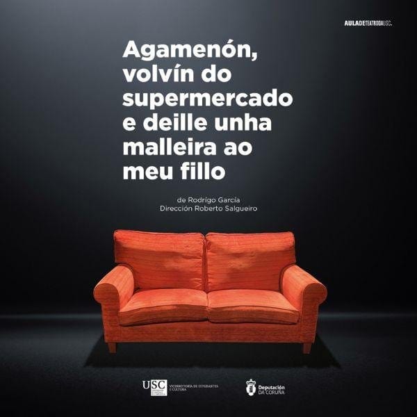 Agamenón, volvín do supermercado e deille unha malleira ao meu fillo - Compañía de teatro da USC