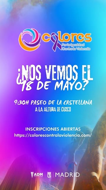 XV Carrera Colores por la Igualdad y contra la Violencia