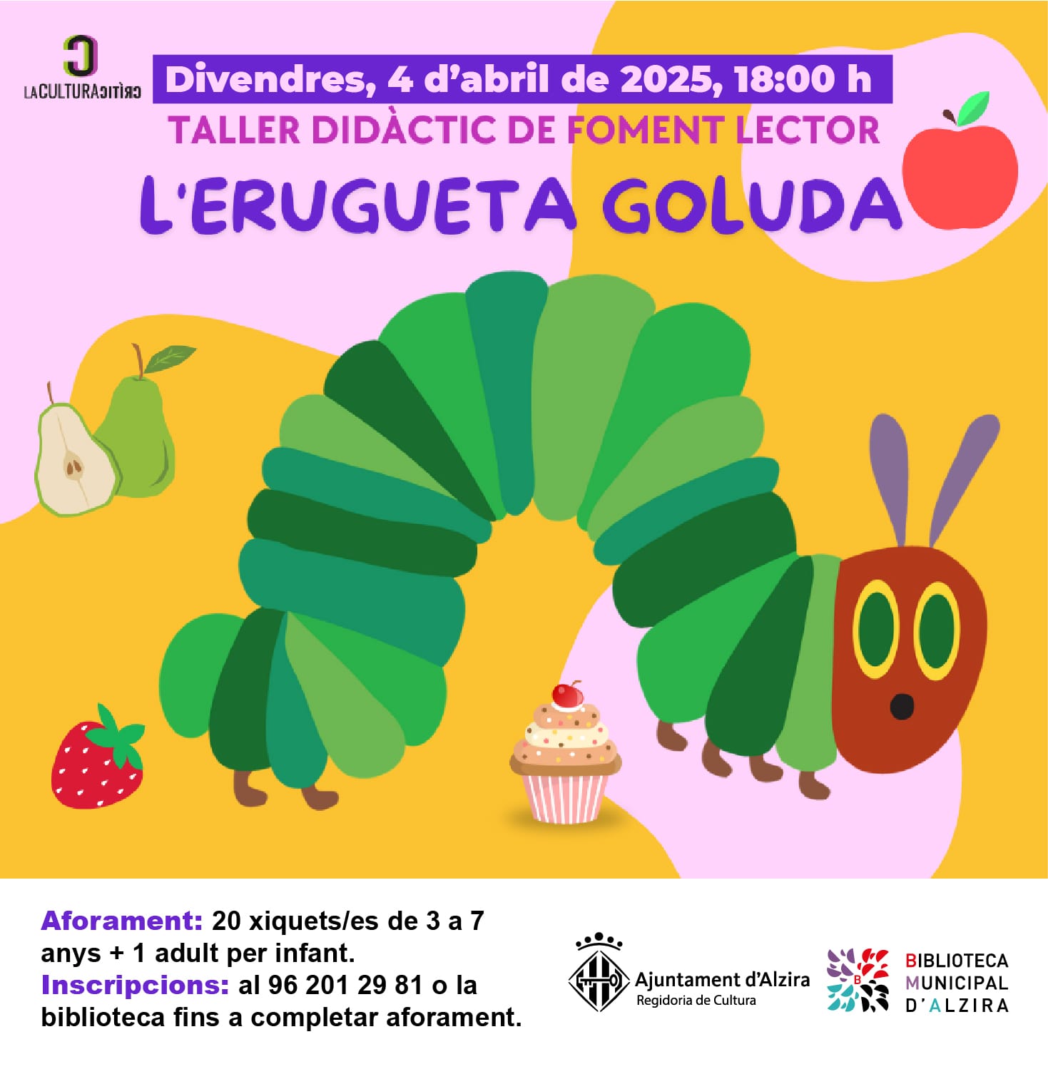 Cuentacuentos infantil “L´erugueta goluda”