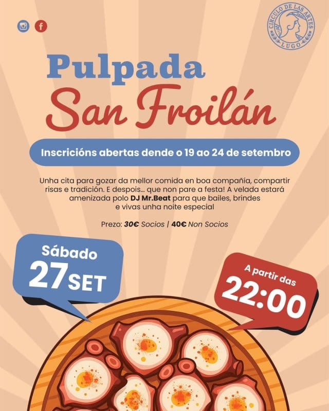 Pulpada San Froilán no Círculo