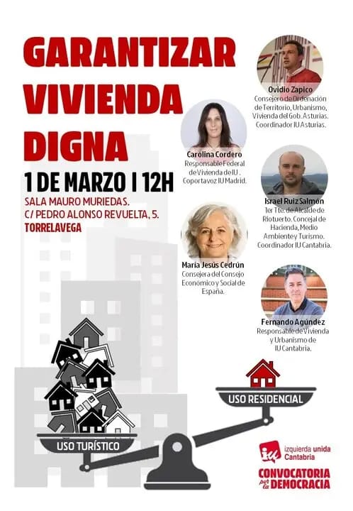Jornada 'Garantizar vivienda digna'