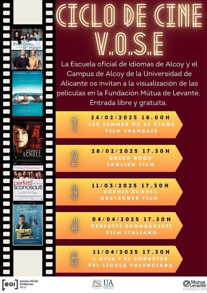 Ciclo de Cine V.O.S.E: Perfetti Sconosciuti