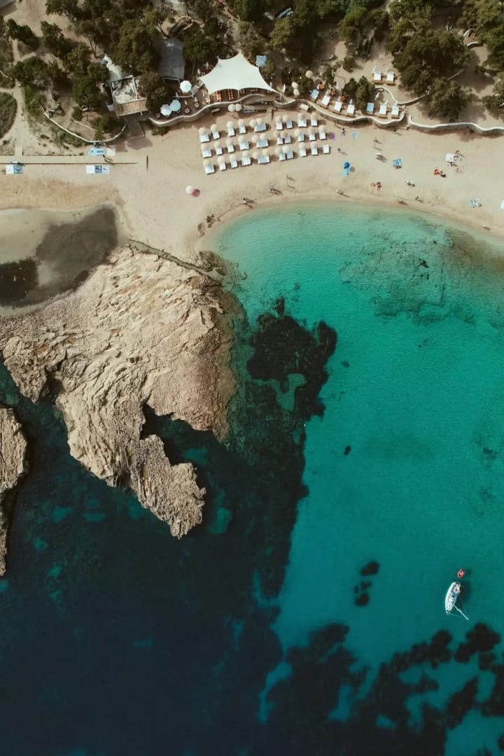 Chiringo en Cala Bassa