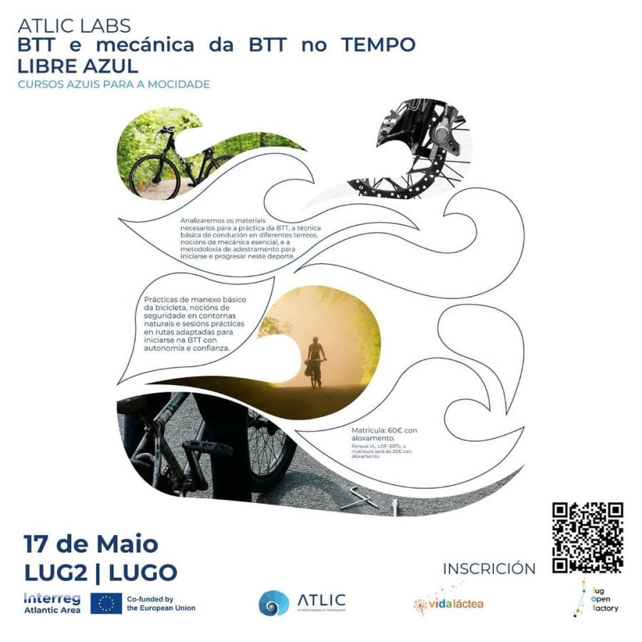 ATLIC LABS - BTT e mecánica da BTT no TEMPO LIBRE AZUL
