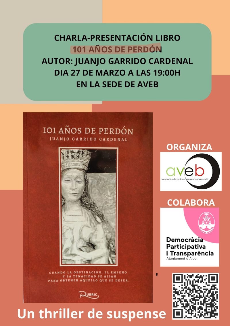 Charla presentación libro "101 años de perdón"