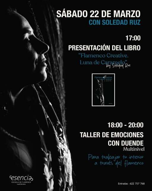 Presentación de libro y taller de flamenco con Soledad Ruz