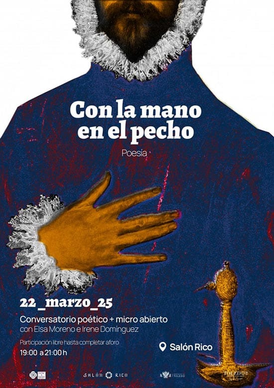 Encuentro poético: Con la mano en el pecho