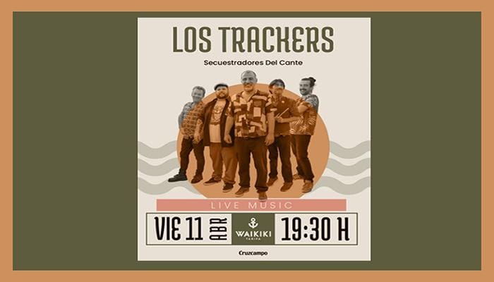 Los Trackers en directo en Waikiki