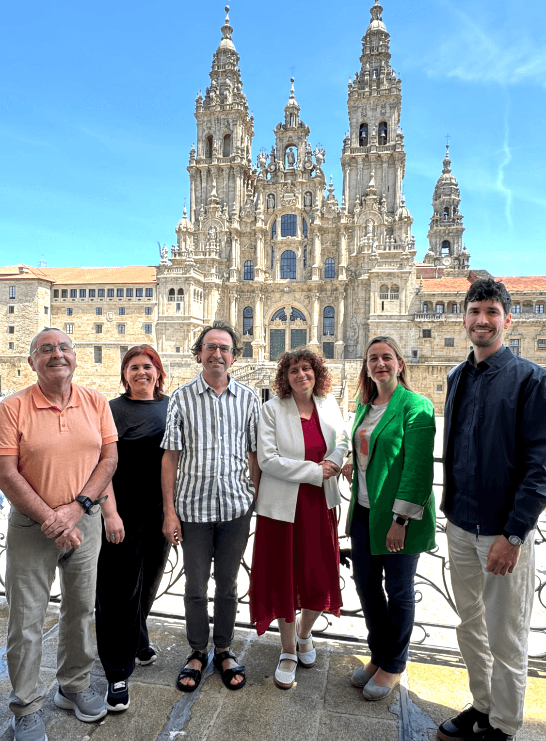 Co corazón en Compostela