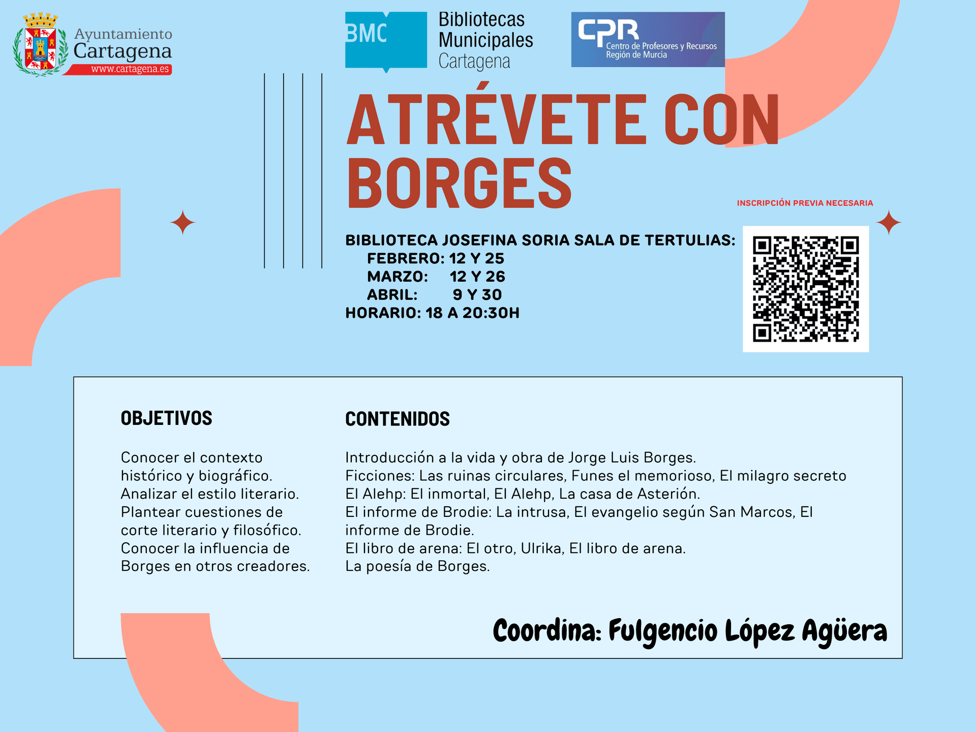 Club de lectura Atrévete con Borges