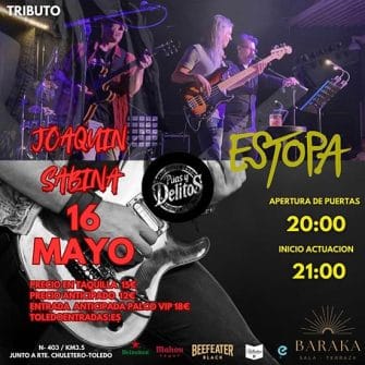 Tributo a Joaquín Sabina y Estopa