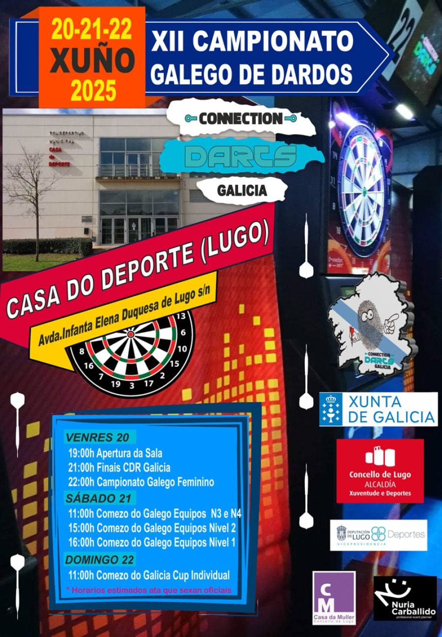 XII Campionato Galego de Dardos 2025