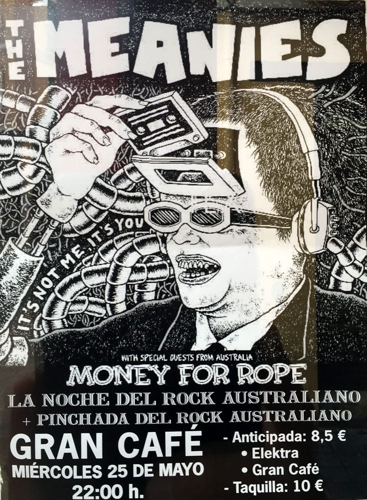 The Meanies. Rock australiano en el Gran Café