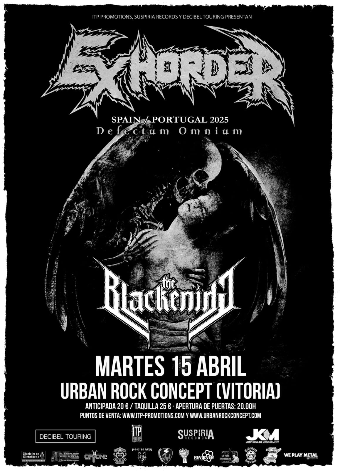 Exhorder + The Blackening