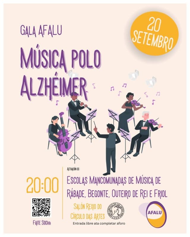 Gala AFALU: Música polo Alzhéimer