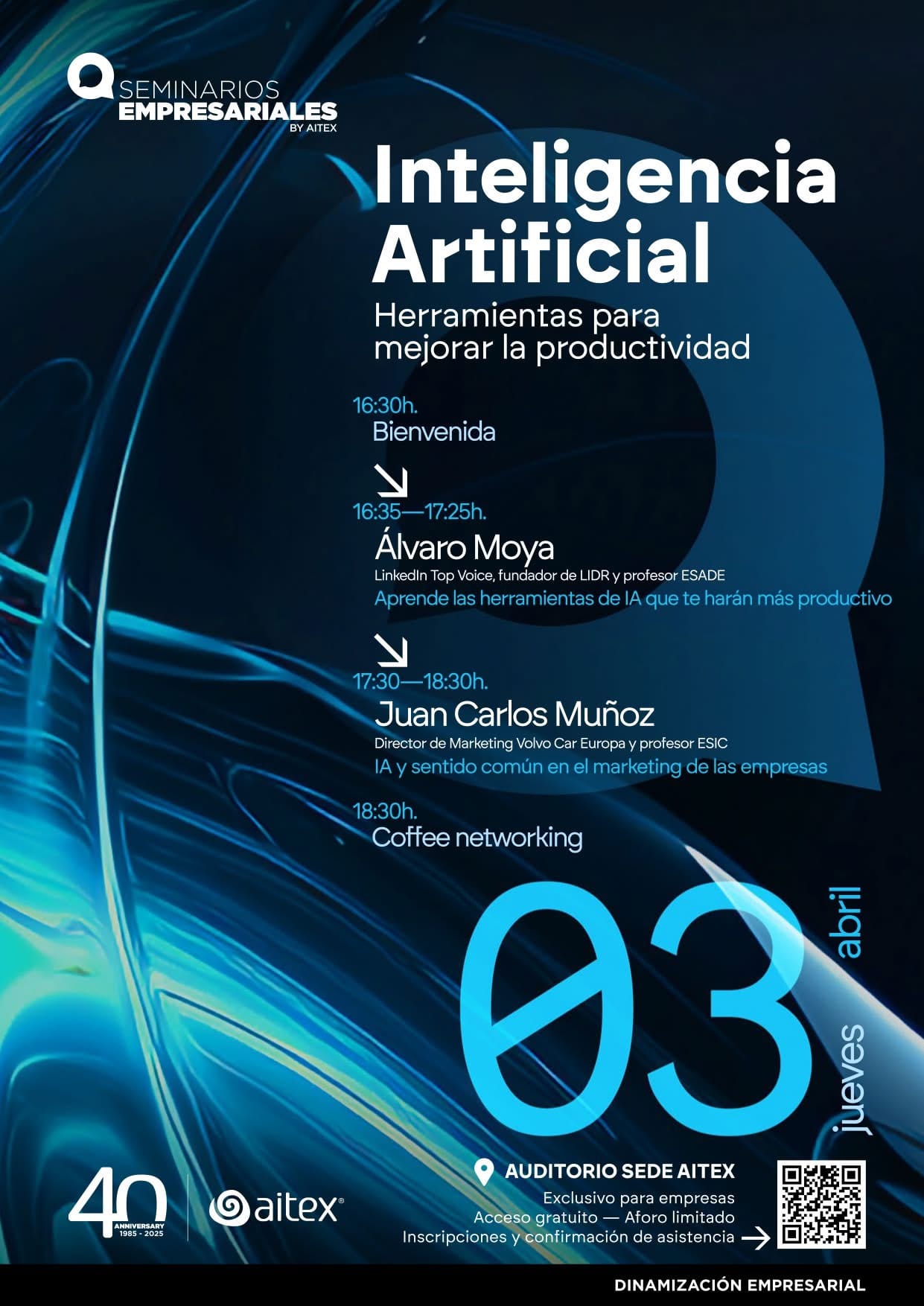 Conferencia: «Inteligencia Artificial – Herramientas para mejorar la productividad»
