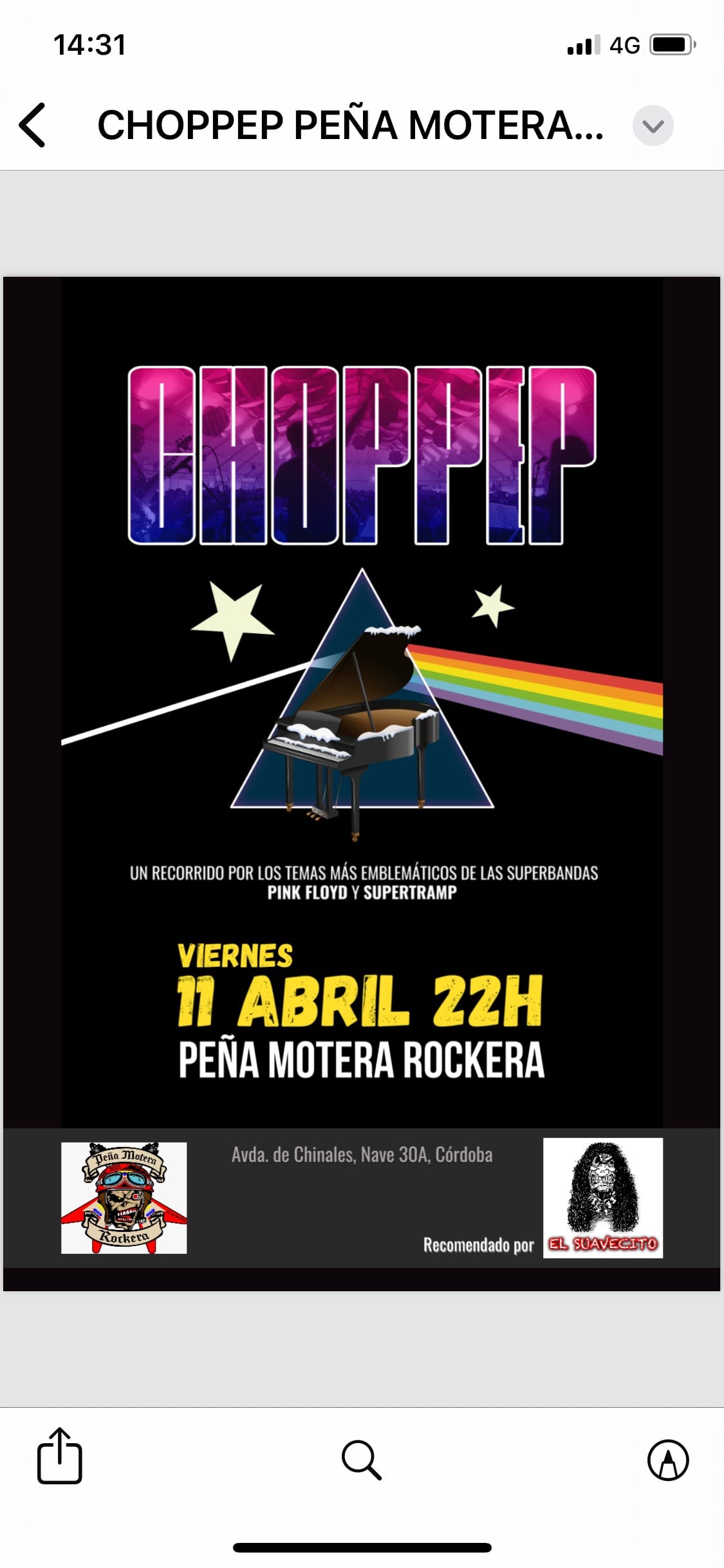 CHOPPEP EN CONCIERTO