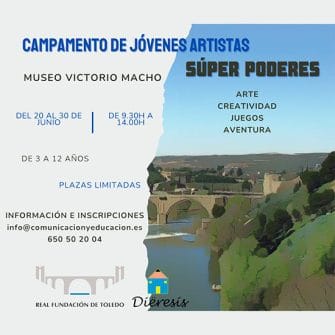 Campamento Jóvenes Artistas: Superpoderes