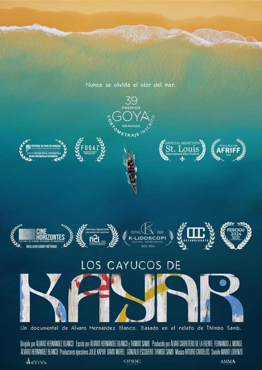 Proyección de "Los Cayucos de Kayar", con la presencia de su protagonista, Thimbo Samb