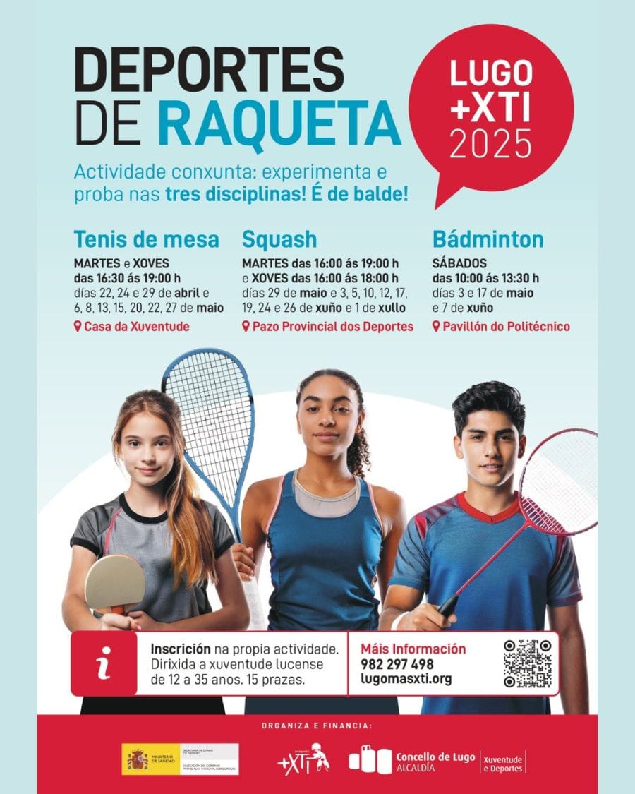 Deportes de raqueta | Programa +XTi 2025
