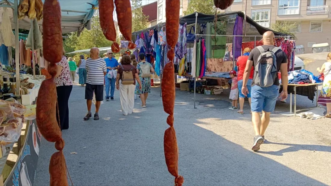 Feria en Ourense