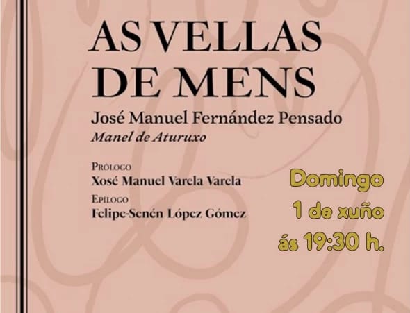 Presentación del libro "As vellas de Mens"