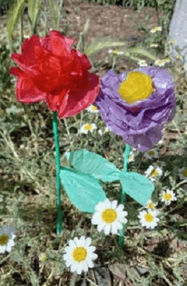 REUTILIZ-ARTE: Mayo el mes de las flores