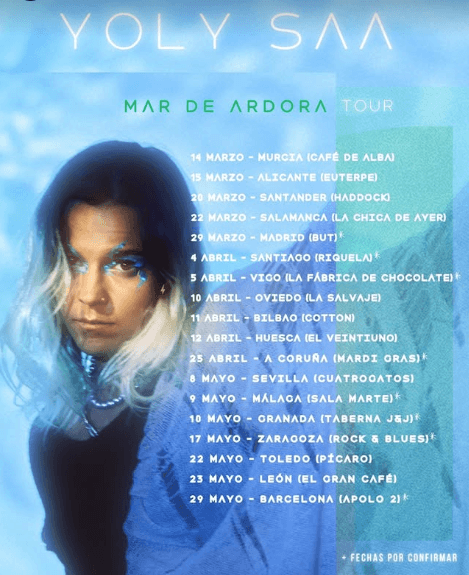 Yoly Saa presenta en directo "Mar de Ardora"