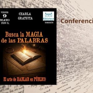 Busca la magia de las palabras. El arte de hablar en público.
