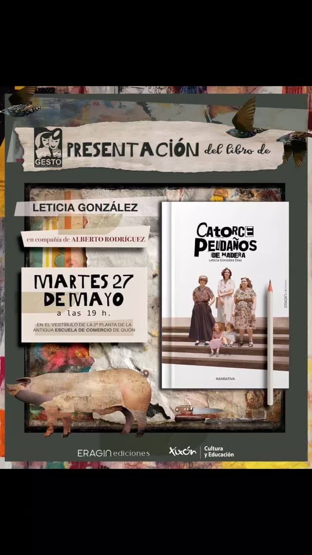 Presentación de 'Catorce peldaños de madera'