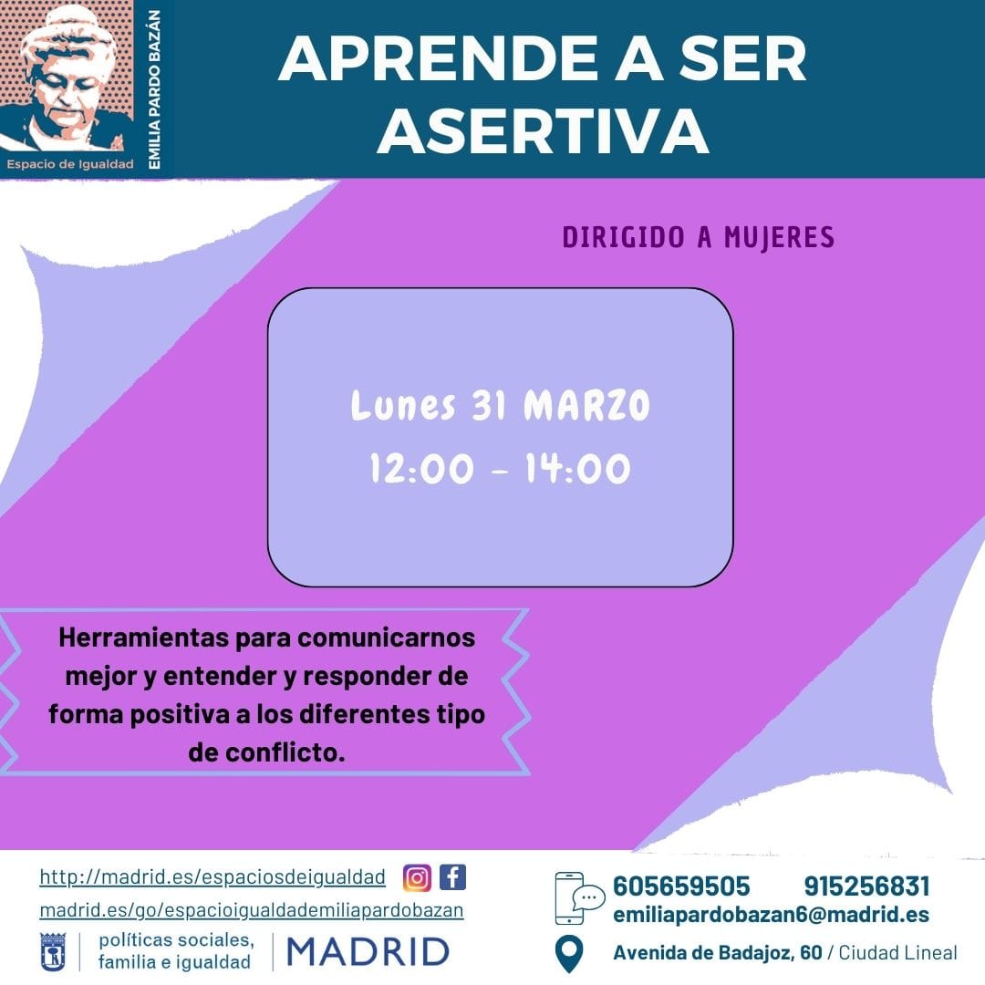 Aprende a ser más asertiva