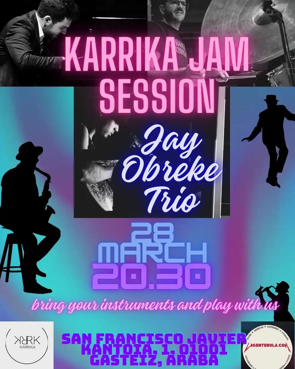 Jay Obreke Trío + JAM