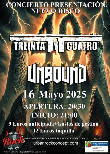T-Treinta y Cuatro + Unbound
