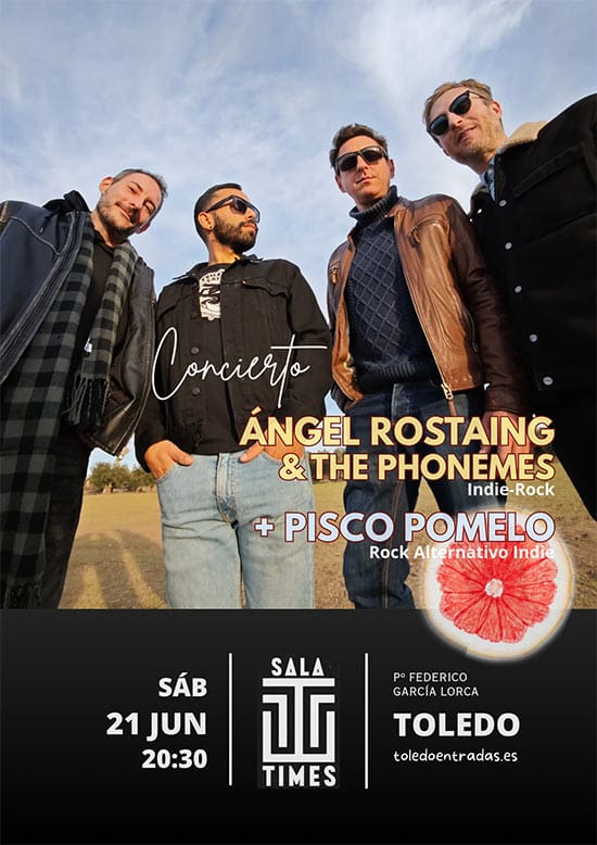 Concierto de Ángel Rostaing & The Phonemes