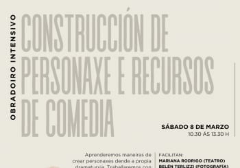 Obradoiro: Construcción de personaxes e recursos de comedia