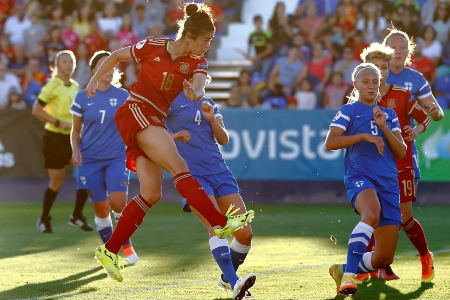 Partido de la Selección española de fútbol femenino