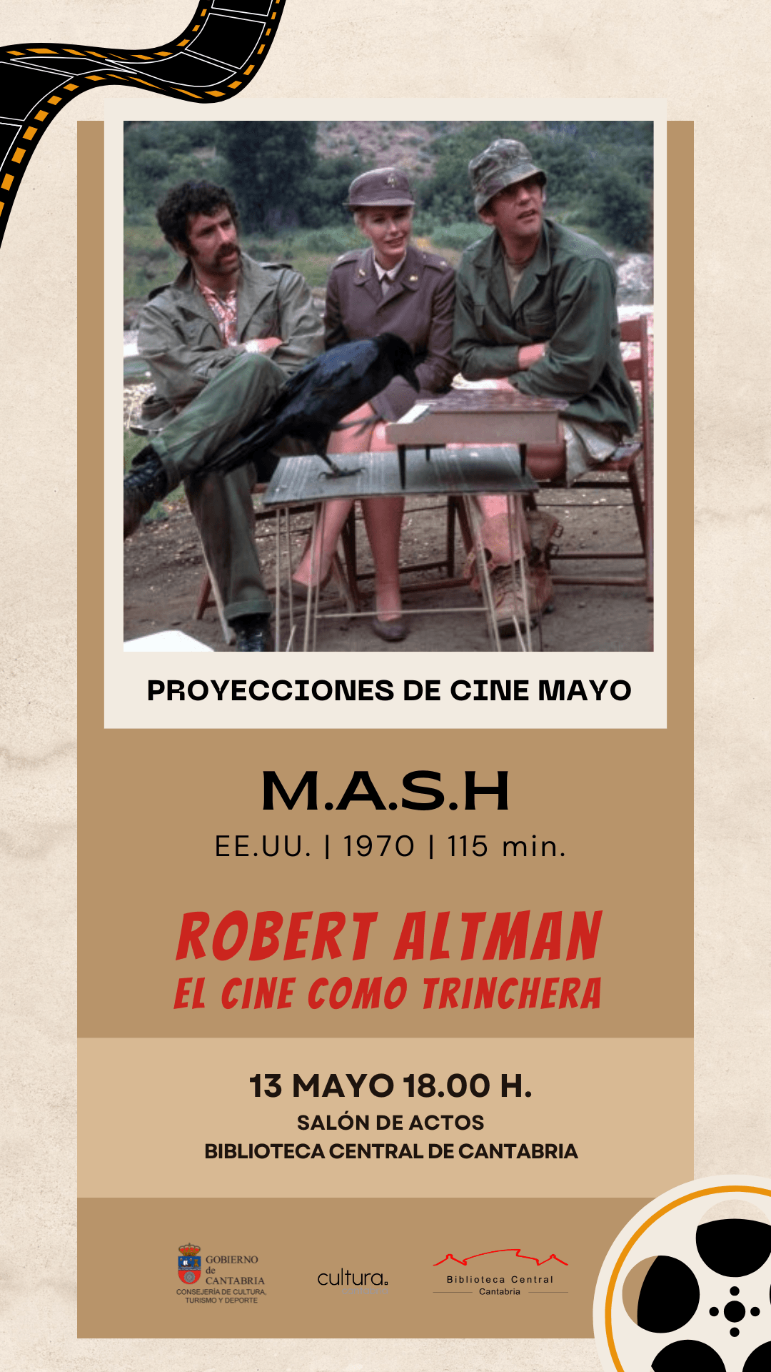 Cinefórum: "M.A.S.H.", de Robert Altman