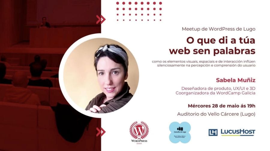 O que di a túa web sen palabras | Meetup WordPress Lugo