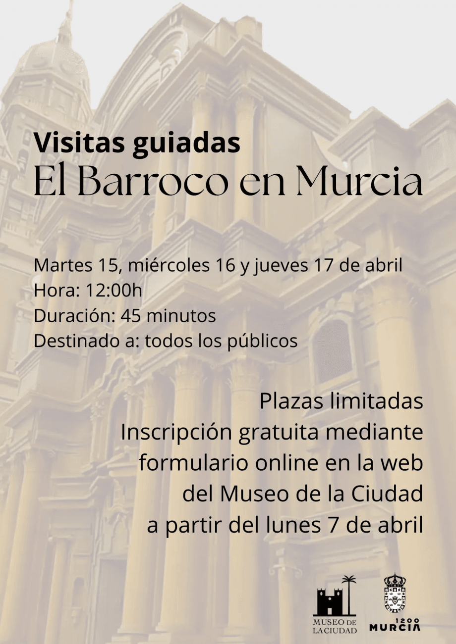 Visitas guiadas 'El Barroco en Murcia'