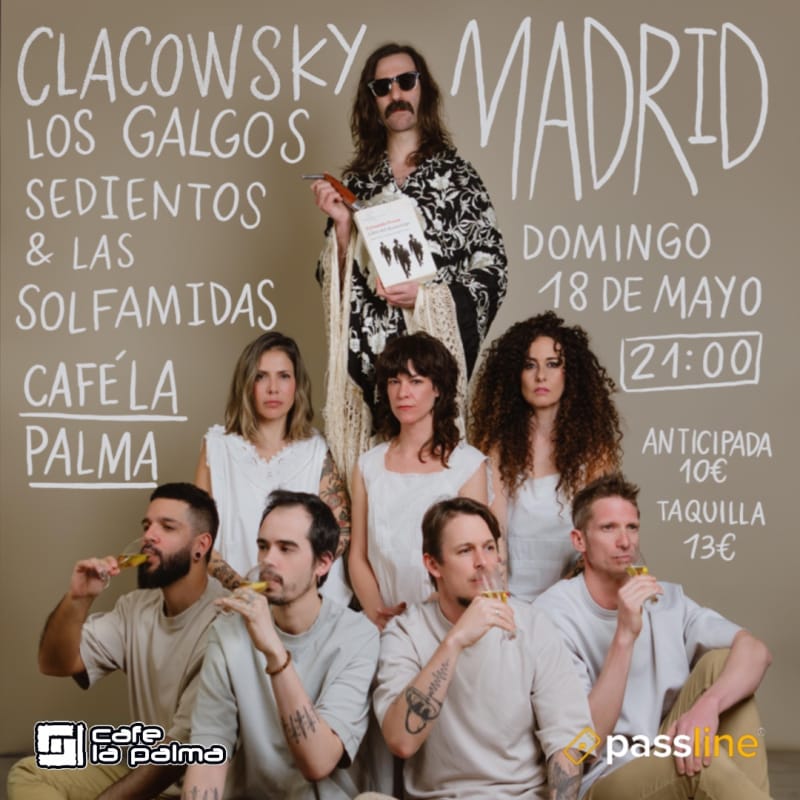 CLACOWSKY · Los Galgos Sedientos & Las Solfamidas